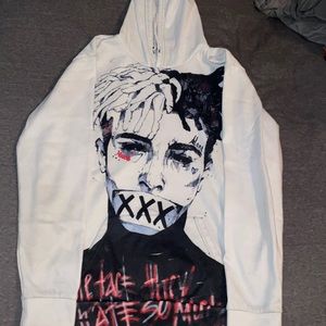 XXXTENTACION white hoodie